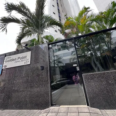 Flat Para 4 Pessoas Em Boa Viagem Com Piscina, Wifi 500Mbps, Localizado A 350 Metros Da Praia Recife Exterior foto